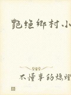 艳绝乡村小说封面