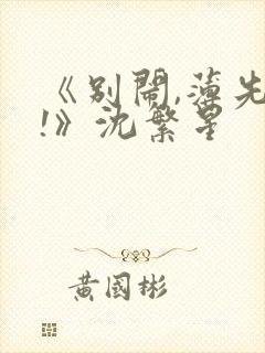 《别闹,薄先生!》沈繁星