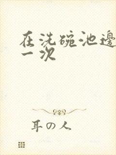 在洗碗池边要了一次封面