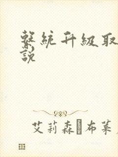 系统升级取液小说