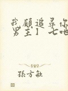 我愿追寻你【双男主】 七吔