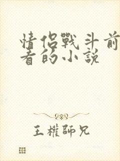 情侣战斗前适合看的小说