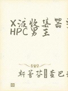 X液收集器系统HPC男主