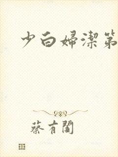 少白妇洁第二部