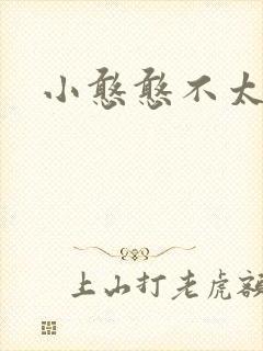 小憨憨不太二封面