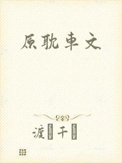 原耽车文