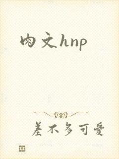 肉文hnp