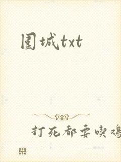 围城txt封面