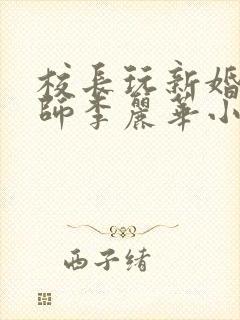 校长玩新婚女教师李丽华小说封面