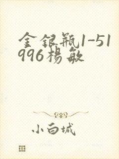 金银瓶1-51996杨敏