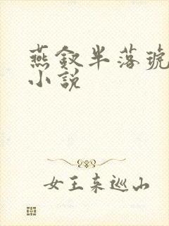 燕钗半落琥珀糖小说封面