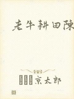 老牛耕田陈雪封面