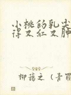 小桃的乳尖被吸得又红又肿