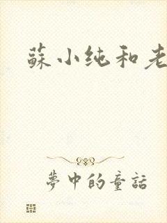 苏小纯和老苏
