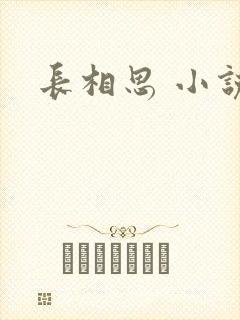 长相思 小说封面