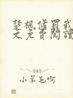 楚枫修罗武神全文免费阅读