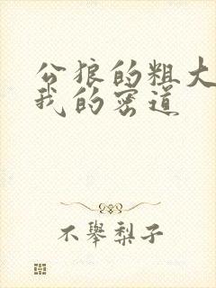 公狼的粗大挺进我的密道