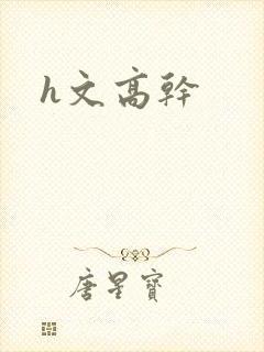h文高干封面