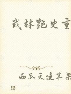 武林艳史重写版封面