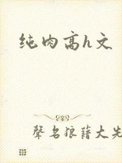 纯肉高h文