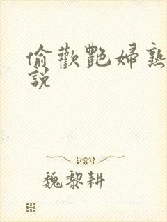 偷欢艳妇熟女小说封面