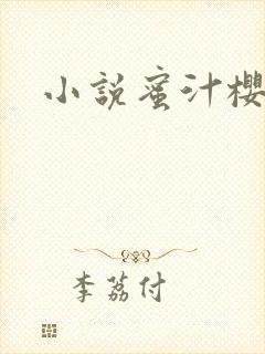 小说蜜汁樱桃封面