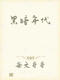 黑暗年代封面
