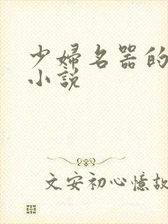 少妇名器的肉欲小说封面