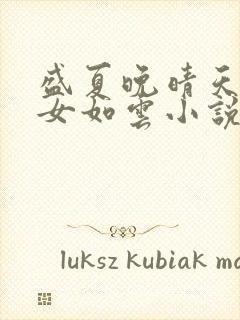 盛夏晚晴天之美女如云小说封面