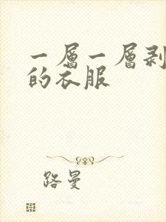 一层一层剥开你的衣服封面