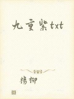 九重紫txt