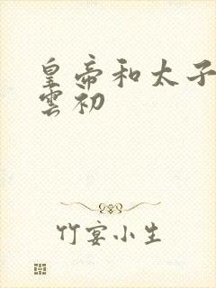 皇帝和太子妃h云初