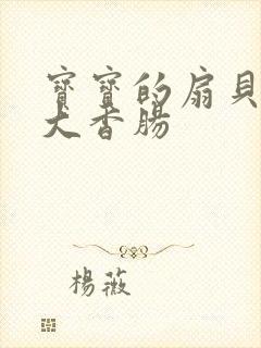 宝宝的扇贝想吃大香肠