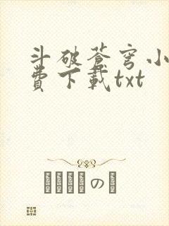 斗破苍穹小说免费下载txt封面