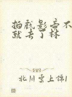 拍戏影帝不小心就去了林封面