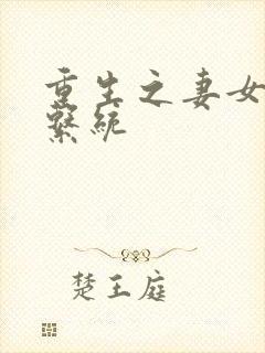 重生之妻女掠夺系统封面