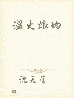 温火炖肉