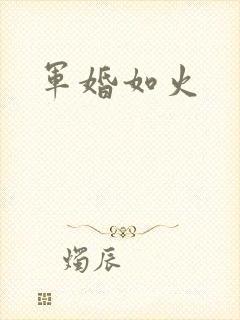 军婚如火封面