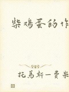 柴鸡蛋的作品