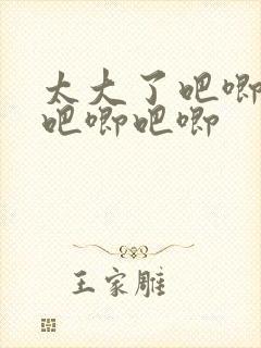 太大了吧唧吧唧吧唧吧唧