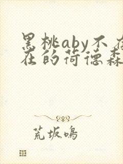 黑桃aby不存在的荷德森笔趣阁