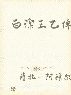 白洁王乙传说