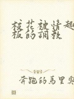 校花被情趣店老板的调教封面