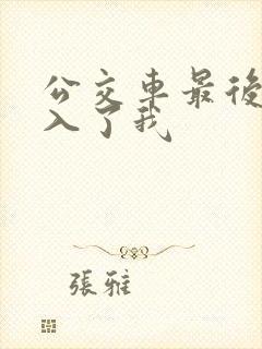 公交车最后一排入了我