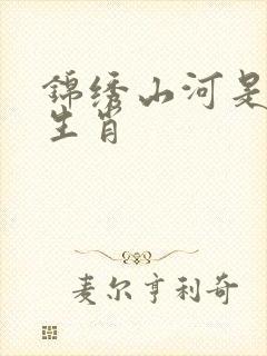 锦绣山河是什么生肖