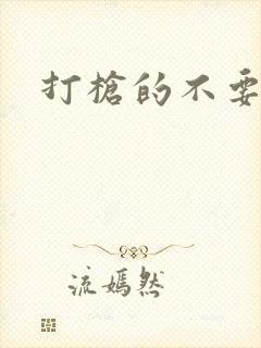 打枪的不要封面
