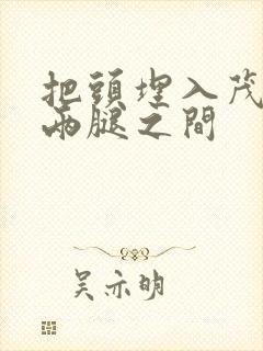 把头埋入茂密的两腿之间封面