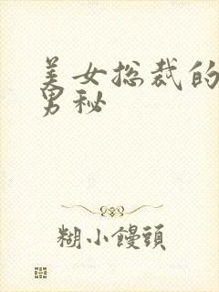 美女总裁的贴身男秘