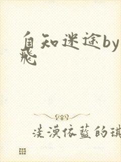 自知迷途by二飞封面