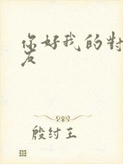 你好我的对面男友封面